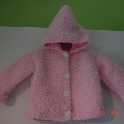 Manteau pour bébé fille portant du 1 an.