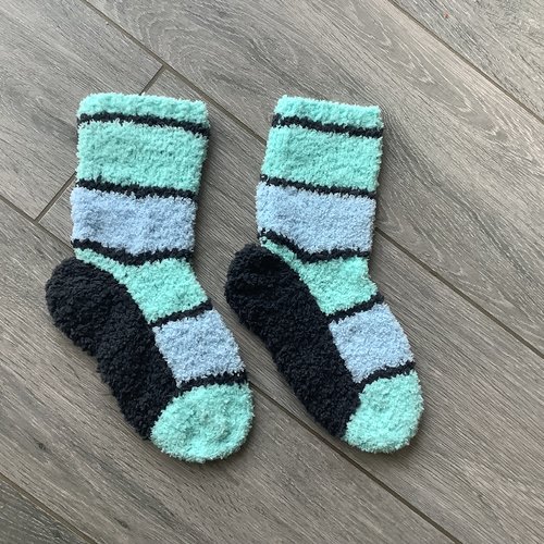 Chaussettes adultes genre pilou-pilou