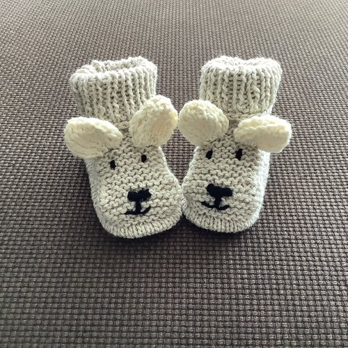 Chaussons ourson