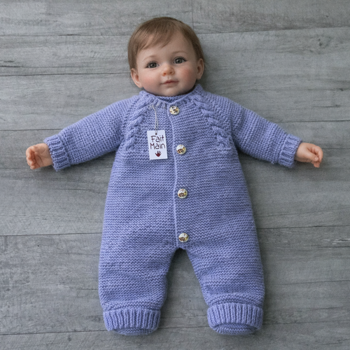 Combinaison grise en taille 6 mois