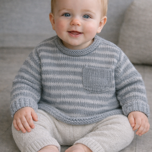 Brassière sur 2 tons de gris.1-3 mois