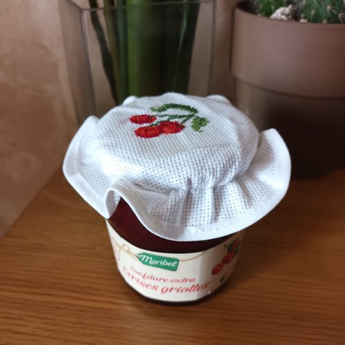 Couvre pot de confiture