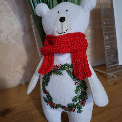 Ours polaire de noël