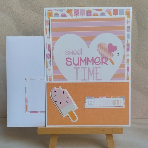 Carte estivale - sweet summer time