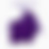 Sac velours bijoux 5 x 7 cm - violet foncé (x1) pièce