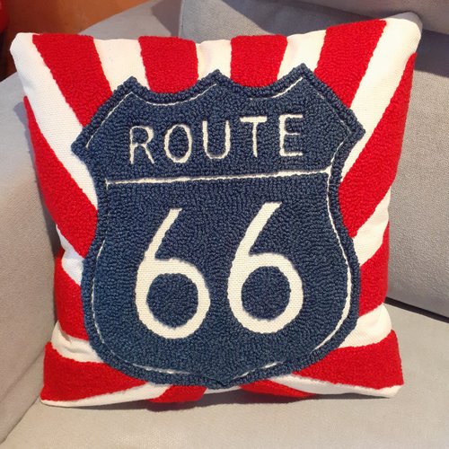 Coussin route 66