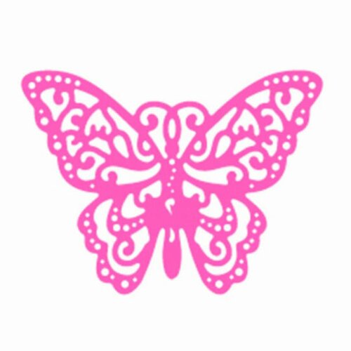 Découpe scrapbooking papillons dentelle, fleur, nature, jardin, insecte, embellissement, décor, die cut