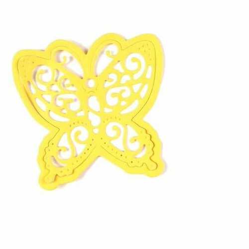 Découpe scrapbooking  papillon 3d dentelle, fleur, nature, jardin, insecte, embellissement, décor, die cut