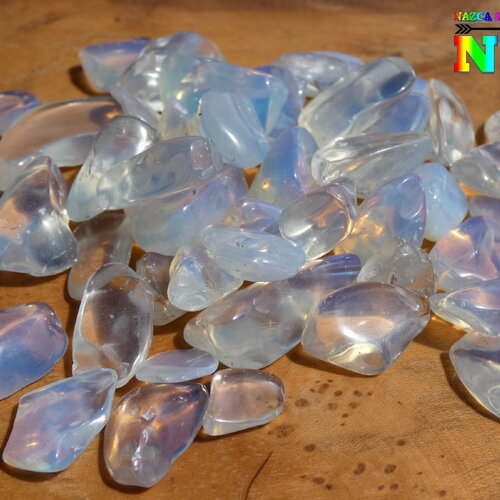 20 grammes de chips non percées d'opaline, chips de 10 mm à 15 mm, pour création bijoux et artisanat d'art loisirs et inclusion résine