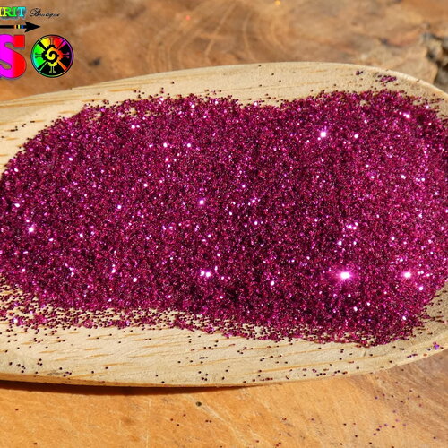 5 grammes de paillettes fines rose fuchsia ultra lumineuses, paillettes poudre 0.08 mm fine, nail art, loisirs créatifs résine carterie