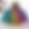 Etole-écharpe  multicolore fibre style pashmina / dim :  l 173 cm x l 70 cm