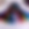 Etole-écharpe  multicolore fibre style pashmina / dim :  l 175 cm x l 70 cm
