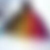 Etole-écharpe  multicolore fibre style pashmina / dim :  l 173 cm x l 70 cm