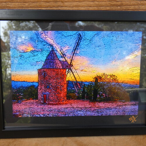 Photo artistique de provence, photographie professionnelle, création artisanale, papier photo haute qualité, photo sous cadre 20 cm x 15 cm