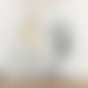 Prénom nuage personnalisable en fil de fer - koala, ballons, guirlande de fanions, lune et nuage