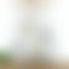 Prénom nuage personnalisable en fil de fer - oiseau et fleurs