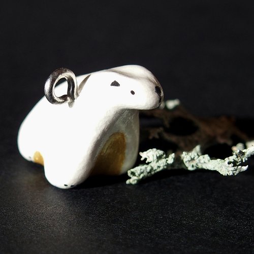 Pendentif ours blanc