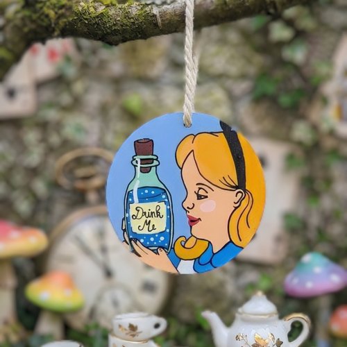 Boule décorative en bois alice