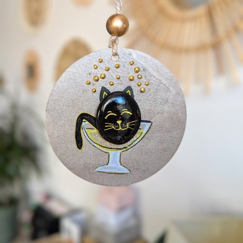 Chat champagne