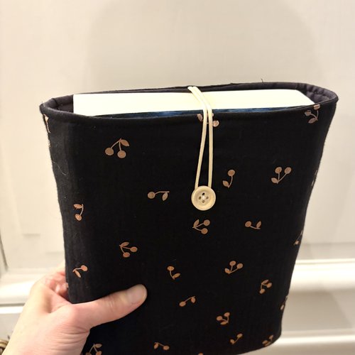 Pochette à livre gaze de coton