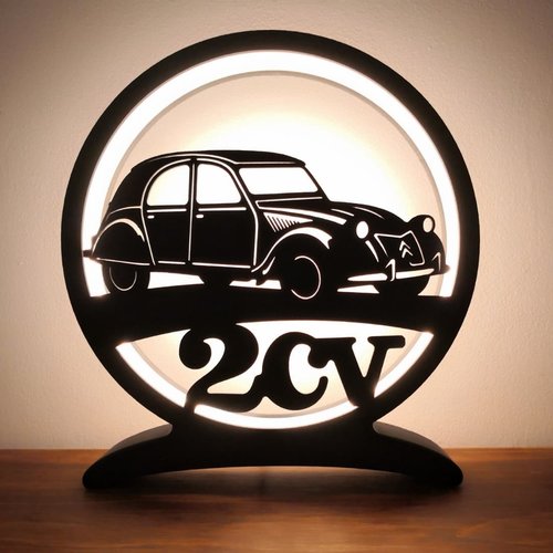 Lampe 2cv vintage