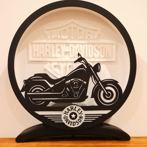 Lampe harley style