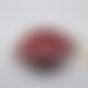 Taraillette de provence, poterie miniature plat à anses rouge