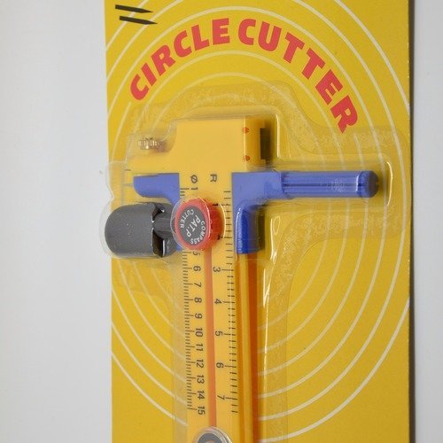 Cutter circulaire rotatif, cutter compas