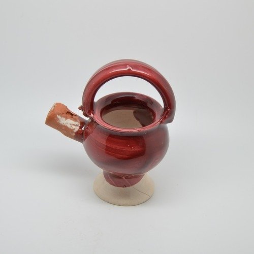 Taraillette de provence, poterie miniature rossignol rouge