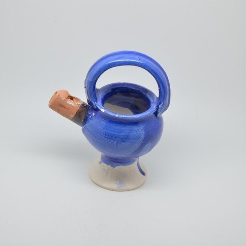 Taraillette de provence, poterie miniature rossignol bleu