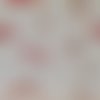 Coupon de tissu 45x50cm pour patchwork - motifs petites filles - rose