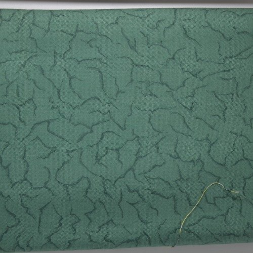 Coupon de tissu "les olivades" 60x70cm - faux uni vert