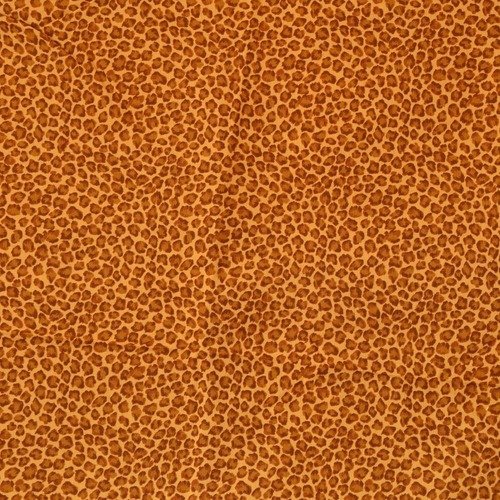 1m de tissu patchwork ou couture - laize 110cm - ocre, marron