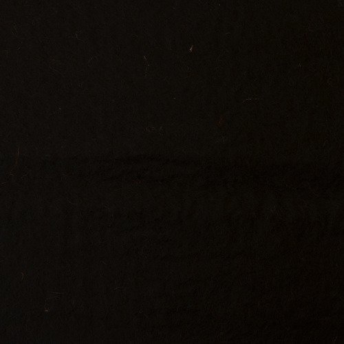 1 coupon de feutrine de laine - 50x70cm - noir
