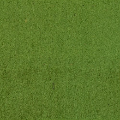 1 coupon de feutrine de laine - 50x70cm - vert