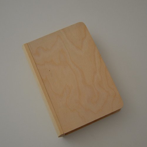Boite livre en bois à décorer