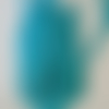 Cordon feutrine turquoise