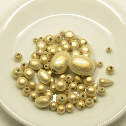 15 gr de perles magiques écru