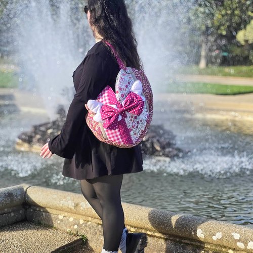 Sac à main cœur ailé