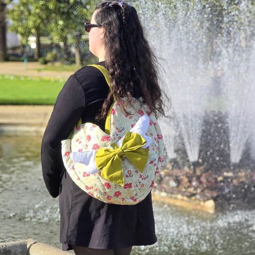 Sac à main cœur ailé