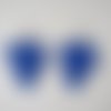 Filigranes dentelle bleu majorelle