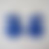 Filigranes dentelle bleu majorelle