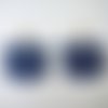 Filigranes dentelle bleu marine