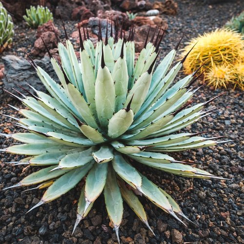 3 graines de agave macroacantha