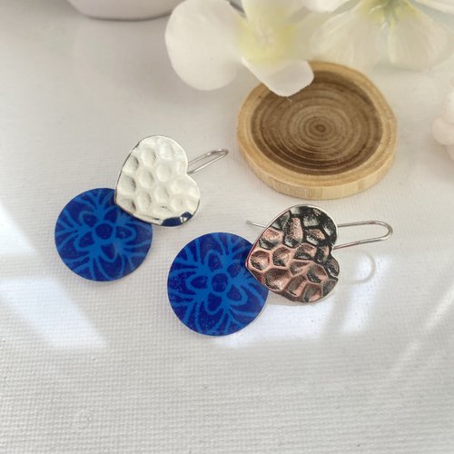 Boucles d'oreille coeur