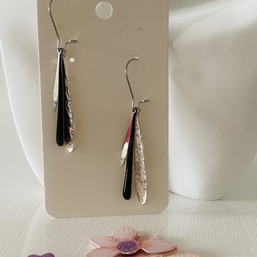 Boucles d'oreilles goutte,fantaisie,bijou femme
