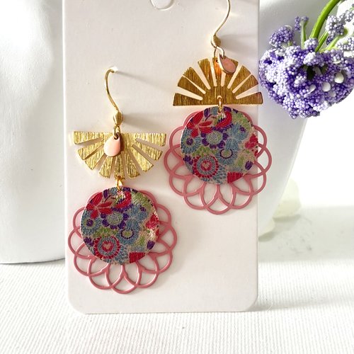Boucles d'oreilles pendante/boucles d oreilles fantaisie/bijoux femme