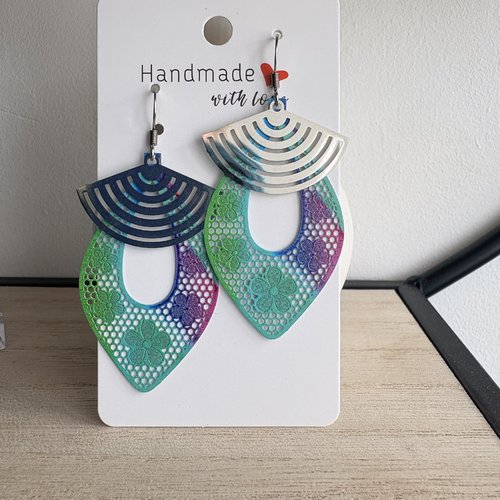 Boucles d’oreilles goutte,femme,fantaisie