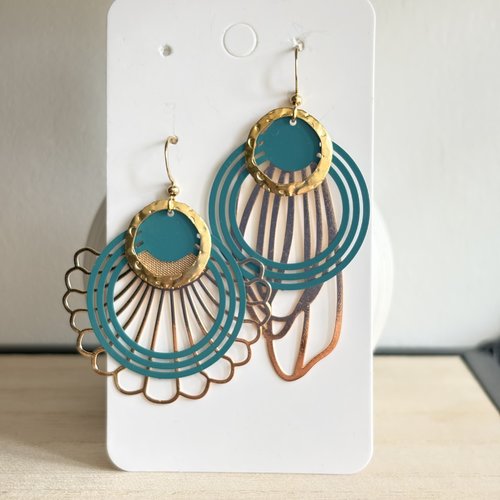 Boucles d’oreilles fantaisie,femme,bijou fantaisie