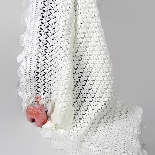 Ange Couverture De Bapteme Pour Bebe Crochetee A La Main Cadeau De Naissance Utile Un Grand Marche
